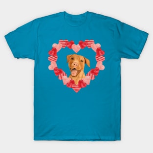 hand drawn dog heart T-Shirt